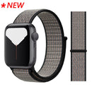 Soft Breathable Replacement Strap Sport Loop for iwatch series