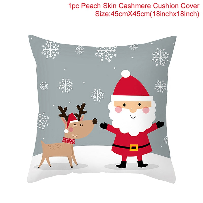 Cute & Fun Cartoon Christmas Pillowcase