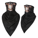 Breathable Sport Red Skull Bandana (Men & Women Variants)