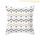 FENGRISE 45x45cm Cotton Linen Merry Christmas Cover Cushion