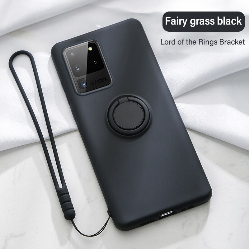 Ultra-Thin Silicone Magnetic Phone Case Holder