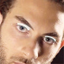 LED light false eyelashes