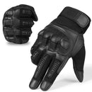 Touch Screen Tactical Rubber Knuckle Gloves