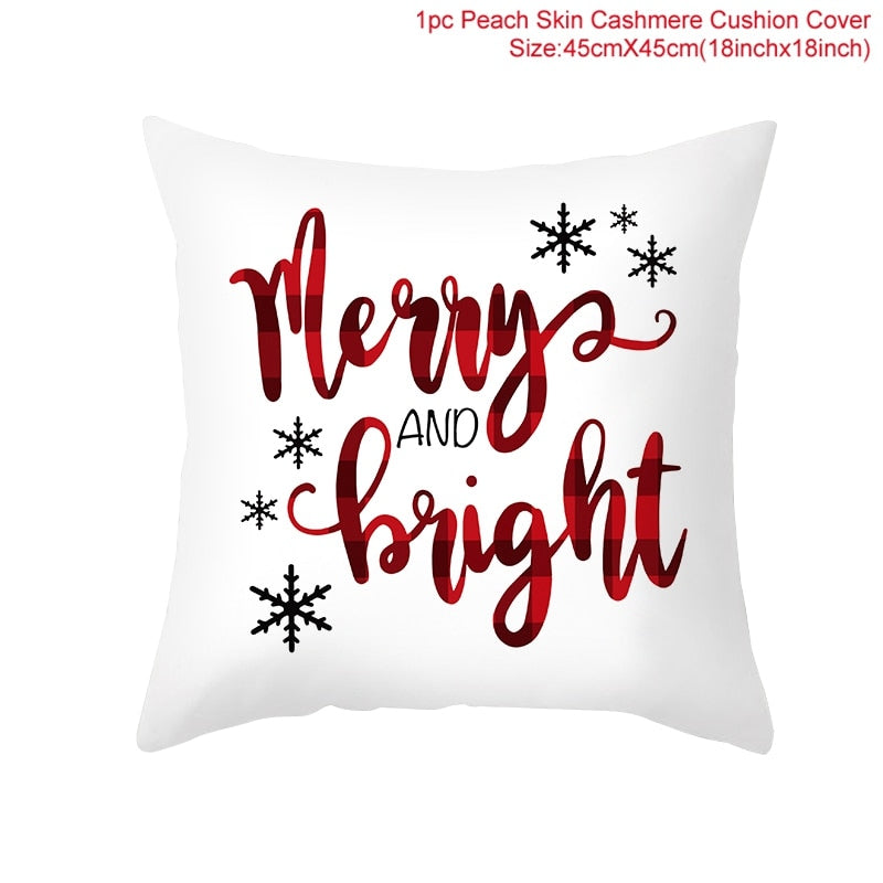 Cute & Fun Cartoon Christmas Pillowcase